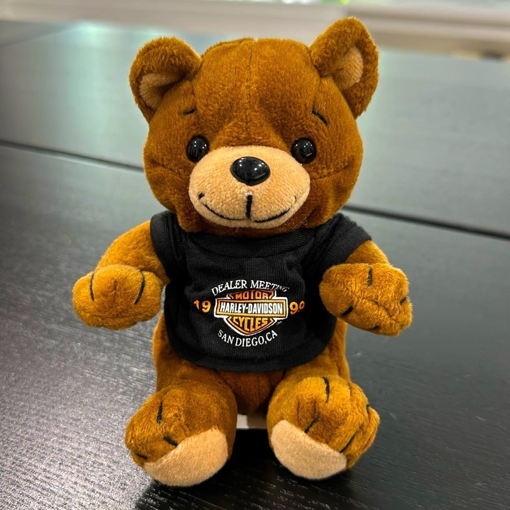 Harley-Davidson Vintage 1999 San Diego Dealer Show Teddy Bear